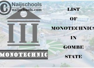 Full List of Accredited Monotechnics in Gombe State Nigeria
