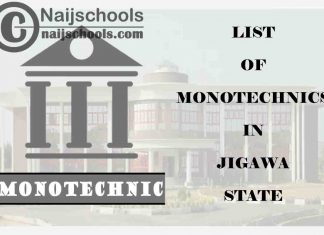 Full List of Accredited Monotechnics in Jigawa State Nigeria