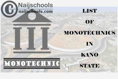 Full List of Accredited Monotechnics in Kano State Nigeria