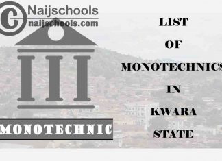 Full List of Accredited Monotechnics in Kwara State Nigeria