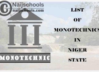 Full List of Accredited Monotechnics in Niger State Nigeria