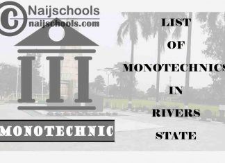 Full List of Accredited Monotechnics in Rivers State Nigeria