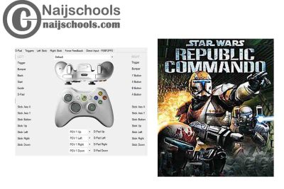 Star Wars: Republic Commando X360ce Settings for Any PC Gamepad Controller | TESTED & WOEKING