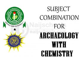 Subject Combination for Archaeology with Chemistry