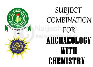Subject Combination for Archaeology with Chemistry