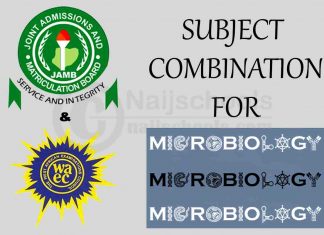 Subject Combination for Microbiology