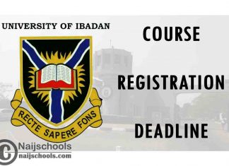 University of Ibadan (UI) Course Registration Deadline for 2020/2021 Academic Session | CHECK NOW