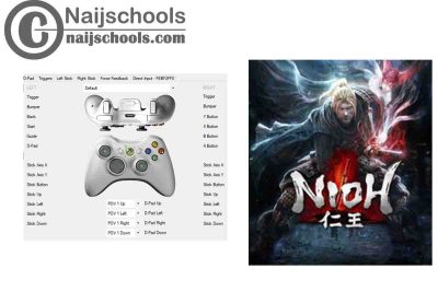 Nioh X360ce Settings for Any PC Gamepad Controller | TESTED & WORKING