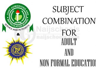 Subject Combination for Adult and Non-Formal Education