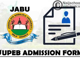 Joseph Ayo Babalola University (JABU) JUPEB Admission Form for 2021/2022 Academic Session | APPLY NOW