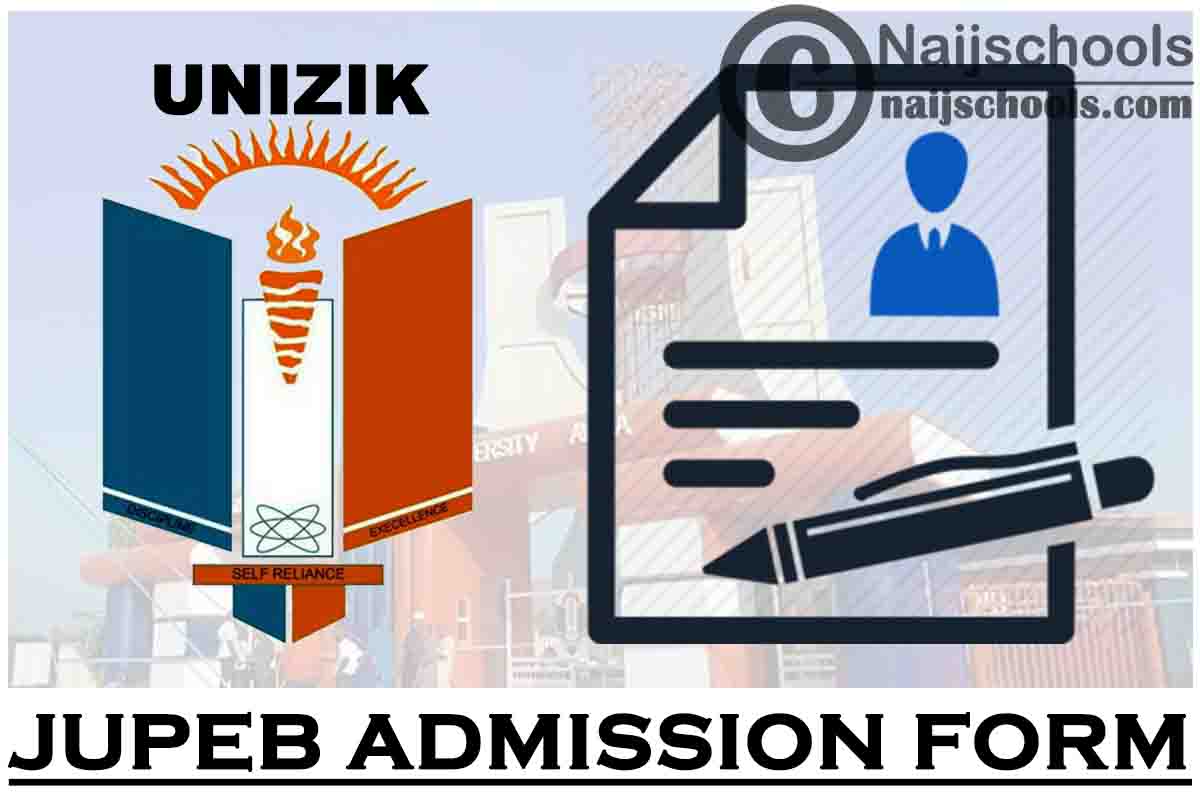 UNIZIK JUPEB Admission Form for 2024/2025 Academic Session