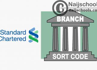 Full List of Standard Chartered Bank Branches and their Respective Sort Codes in Nigeria