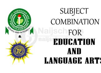Subject Combination for Education and Language Arts