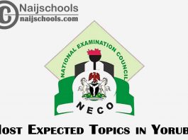 Most Expected Topics in 2023 NECO Yoruba SSCE & GCE | CHECK NOW