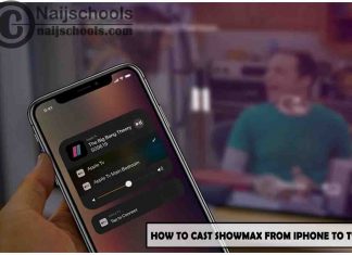 How to Cast Showmax from the iPhone App to Your TV