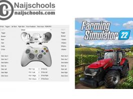 Farming Simulator 22 X360ce Settings for PC Joypad