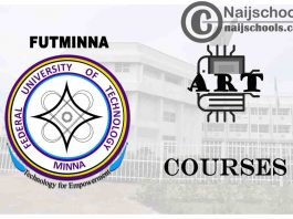 FUTMINNA Courses for Art Students to Study; Full List
