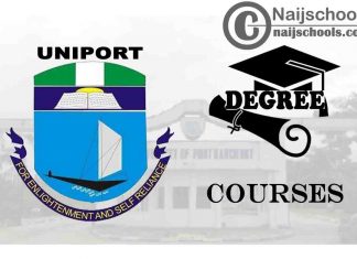 Degree Courses Offered in UNIPORT for Students