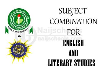 Subject Combination for English and Literary Studies