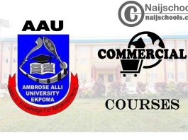 AAU Ekpoma Courses for Commercial Students to Study
