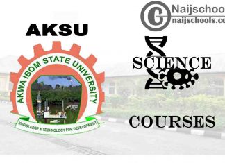AKSU Courses for Science Students to Study; Full List