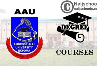 Degree Courses Offered in AAU Ekpoma for Students