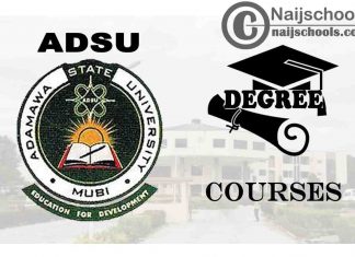 Degree Courses Offered in ADSU for Students to Study