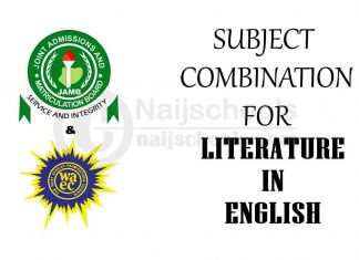 Subject Combination for Literature in English