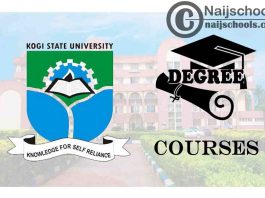 Degree Courses Offered in KSU for Studenrs to Study
