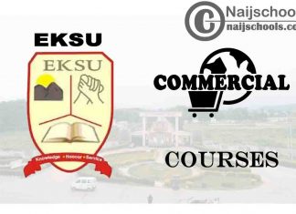 EKSU Courses for Commercial Students to Study