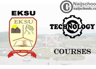 EKSU Courses for Technology & Engineering Students