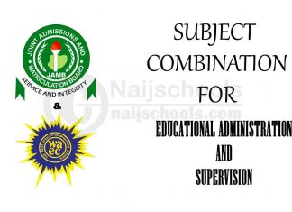 Subject Combination for Educational Administration and Supervision