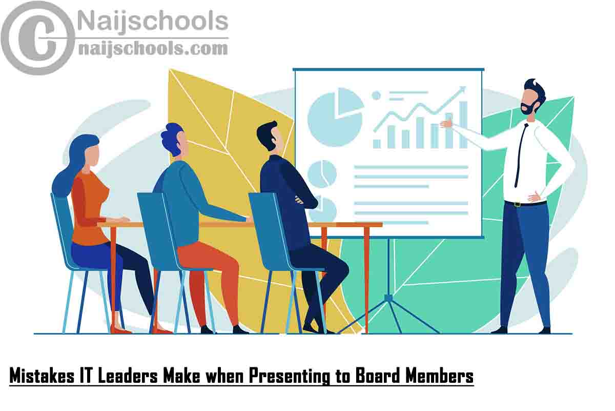 7 Mistakes IT Leaders Make when Presenting to Board Members