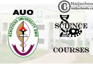 Achievers University Courses for Science Students