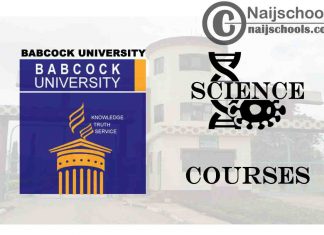 Babcock University Courses for Science Students
