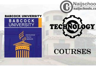 Babcock University Courses for Technology Students