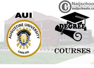 Degree Courses Offered in Augustine University