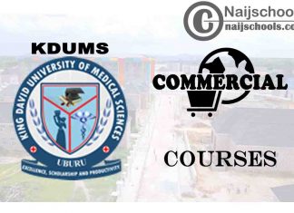 KDUMS Courses for Commercial Students to Study
