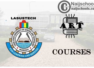 LASUSTECH Courses for Art Students to Study; Full List
