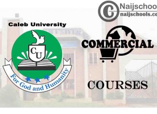 Caleb University Courses for Commercial Students