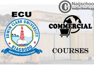 Edwin Clark University Courses for Commercial Students