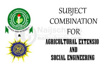 Subject Combination for Agricultural Extension and Social Engineering