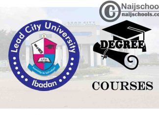 Degree Courses Offered in Lead City University