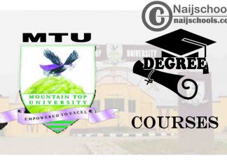 Degree Courses Offered in MTU for Students