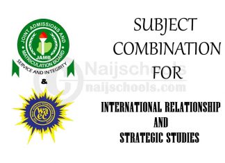 Subject Combination for International Relationship and Strategic Studies