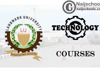 Landmark University Courses for Technology Students