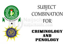 Subject Combination for Criminology and Penology
