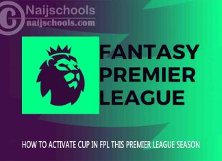 How to Activate FPL Cup this Premier League 2022/2023 Season