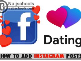 Add Instagram Posts Facebook Dating; Check Now!