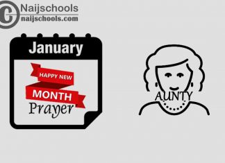 13 Happy New Month Prayer for Your Aunty in January